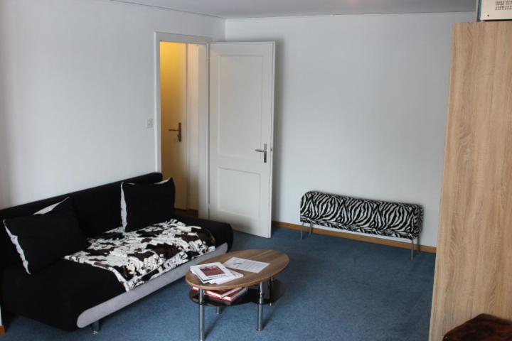 Sonnige, grosszügige Einzimmerwohnung im Zentrum Adelboden Exterior foto